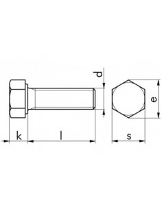 Surub metric cap hexagonal... 2